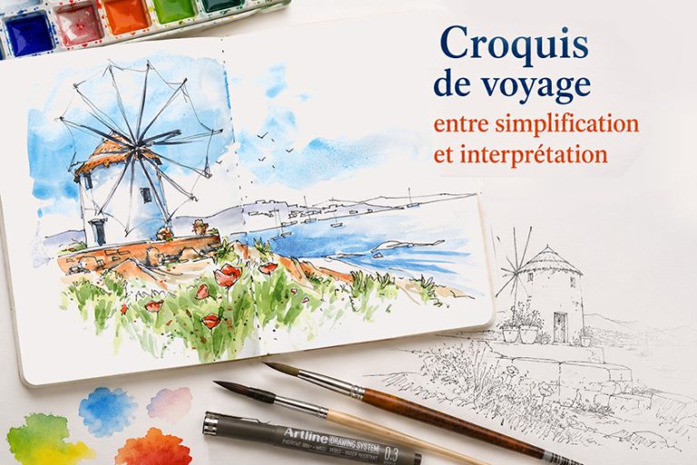 Lire la suite à propos de l’article Croquis de voyage : entre simplification et interprétation