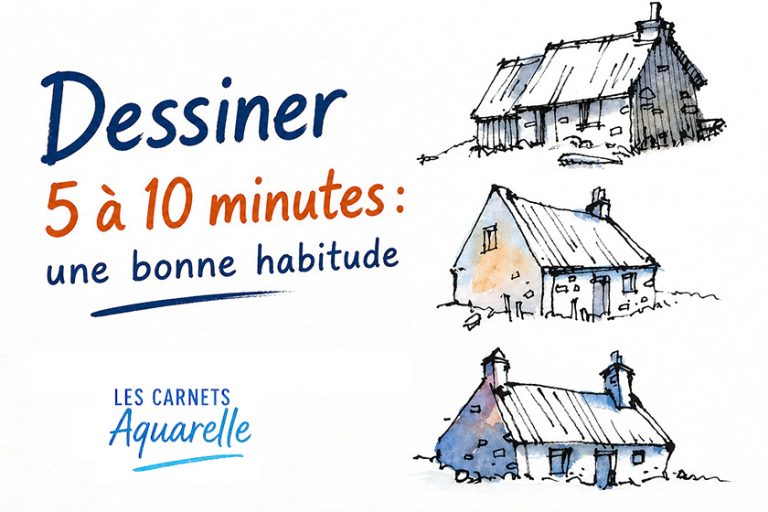 Lire la suite à propos de l’article Dessiner 5 à 10 minutes : une bonne habitude