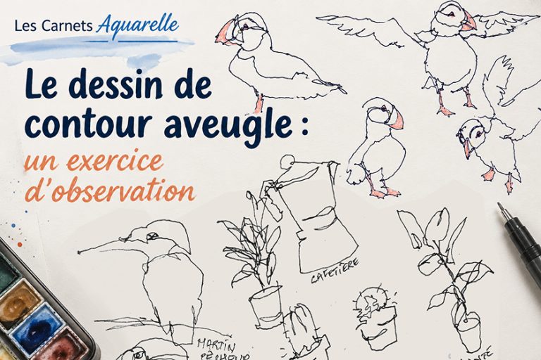 Lire la suite à propos de l’article Le dessin de contour aveugle : un exercice d&rsquo;observation